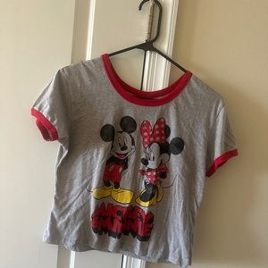 Mickey & Minnie Crop